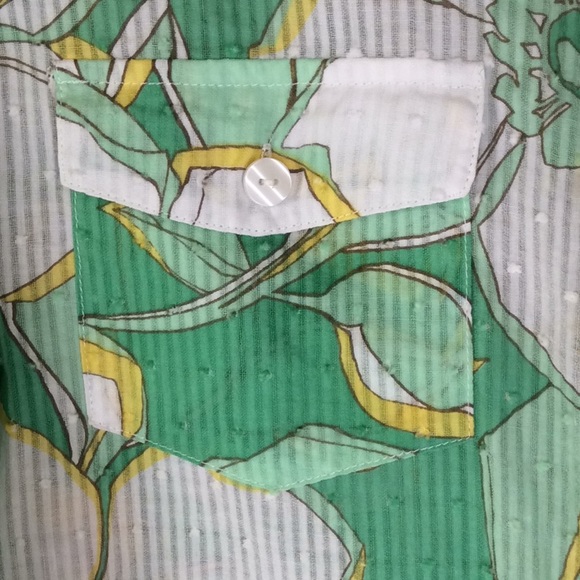 FINAL SALE PRICE Alfred Dunner LS Floral Shirt Size 12 - Picture 3 of 7